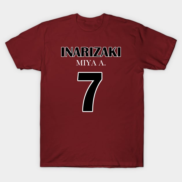 Miya Atsumu, Number 7 T-Shirt by AislingKiera